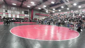 115 lbs Champ. Round 2 - Morgan Johl, Los Osos vs Paris Soria, Los Altos