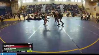 152 lbs Round 1 - Konlin Weaver, Camden County vs Duke Byfield, Jensen Beach