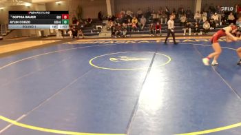 100 lbs Round 1 - Sophia Bauer, Great Bend HS vs Aylin Corzo, Lexington