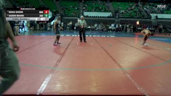 7A 138 lbs Cons. Round 2 - Noah Dixon, Grissom Hs vs Jason Mahdi, James Clemens HS