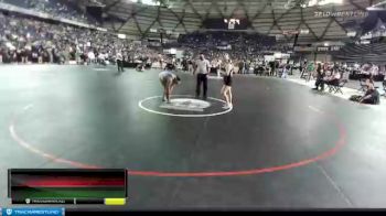 Girls 190 lbs Quarterfinal - Yasmari Rodriguez, Wapato (Girls) vs Alivia White, Marysville Pilchuck (Girls)