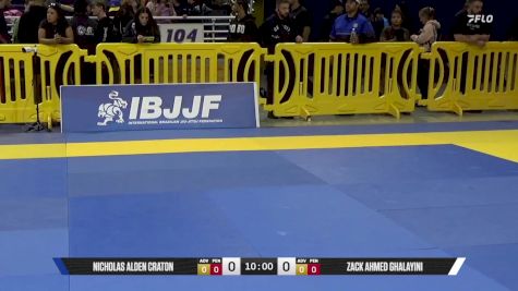Anna Vygnna Da Silva vs Claire Elizabith Mitchel 2025 Pan IBJJF Jiu-Jitsu No-Gi Championship