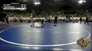 170 lbs Consi Of 8 #1 - Kal LaFoe, El Reno Wrestling Club vs Tyler Walden Jr, Elgin Wrestling