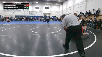 194 lbs Champ. Round 3 - Vincent Yemchuk, Oak Ridge vs Raiden Bishop, Buchanan