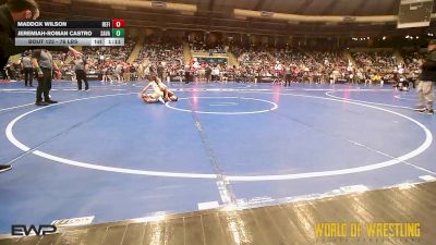 76 lbs Round Of 16 - Maddox Wilson, Refinery vs Jeremiah-Roman Castro, Savage House Wrestling Club