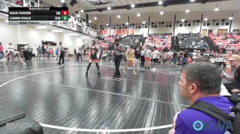 119 lbs Semifinal - Race Foster, Tahlequah Wrestling Club vs Caden Ryals, Fort Gibson Youth Wrestling