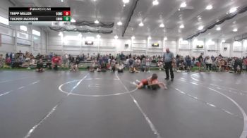 68 lbs Round 1 (8 Team) - Tucker Jackson, Contenders WA Blue vs Tripp Miller, Capital City WC