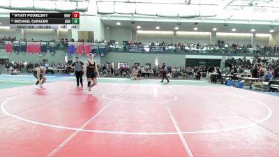 190 lbs Consi Of 4 - Wyatt Podielsky, Ridgefield vs Michael Capalbo, Griswold/Wheeler