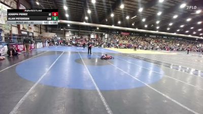 50 lbs 7th Place Match - Alan Petersen, American Outlaws Wrestling vs Joseph Perez, No Team