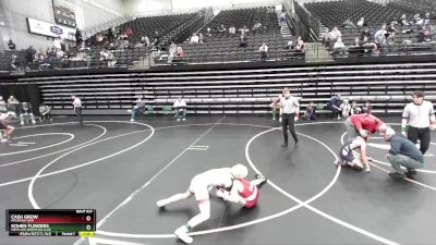 135 lbs Cons. Round 9 - Kohen Flinders, Westlake Wrestling Club vs Cash Grow, Mountain View