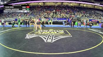 Girls-170 lbs Cons. Round 1 - Paige Heise, Chesaning Hs Girls vs Izzabell Searfoss, Gladwin Hs Girls