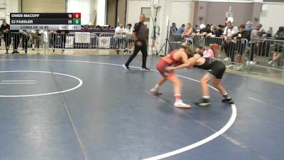 85 lbs Consi Of 16 #2 - Owen Macoff, VA vs Cj Fassler, OH