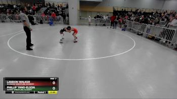 56 lbs Cons. Semi - Landon Walker, Glasgow Wrestling Academy vs Phillip Yang-Elson, Summit Wrestling Academy