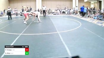 144 lbs Consi Of 8 #1 - Paul Knapp, Threshold WC vs Santiago Rico, Troy HS