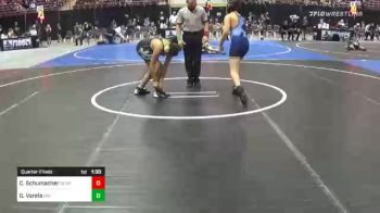 132 lbs Quarterfinal - Cole Schumacher, Bear Claw WC vs Gregory Varela, Bay Area Dragons