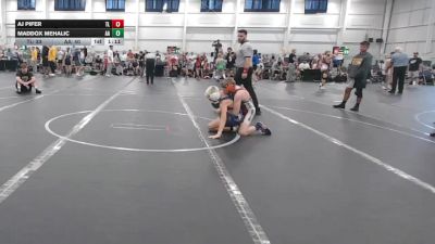 98 lbs Round 2 (4 Team) - Maddox Mehalic, All American vs AJ Pifer, Top Level