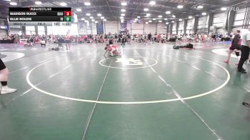 107 lbs Rr Rnd 3 - Madison Rucci, Become The Bull vs Ellie Bouzis, Flickr Girlz