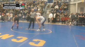 189 lbs Semifinal - Michael Olszewski, Moon Area vs Mario Hutcherson, Kiski Area