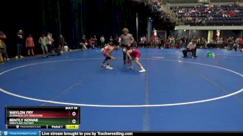 100 lbs Semifinal - Waylon Fry, Glenwood City Wrestling vs Bently Nowak, Wrestling Factory