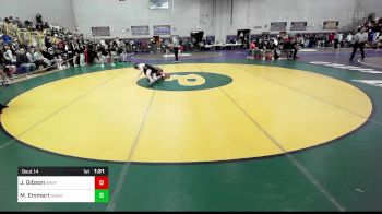 106 lbs Round Of 32 - Josiah Gibson, Bergenfield vs Maxwell Emmert, Northern Highlands