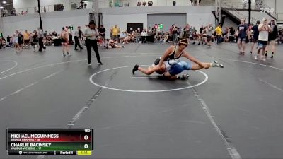 150 lbs Round 7 (8 Team) - Michael McGuinness, Savage Reapers vs Charlie Bacinsky, Validus WC Gold