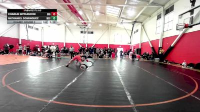 174 lbs Champ. Round 2 - Nathaniel Dominguez, Moorpark CCC vs Charlie Gittlesohn, Unattached