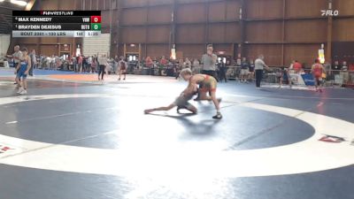 100 lbs Rr Rnd 2 - Max Kennedy, Vhw vs Brayden Dejesus, Ruthless Wrestling Club