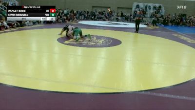 215 lbs Placement (4 Team) - Kevin Kerzman, Paynesville vs Oakley Babb, LSH (LeSueur/Henderson)