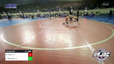 43 lbs Round Of 32 - Rhett Pitts, Cowboy Wrestling Club vs Easton Morales, Wesley Wrestling Club