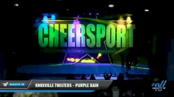 Knoxville Twisters - Purple Rain [2021 L1 Youth - D2 - Medium Day 1] 2021 CHEERSPORT National Cheerleading Championship
