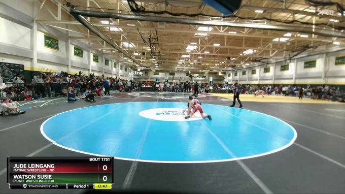 Matpac 115 lbs Cons. Semi - Watson Susie, Pirate Wrestling Club vs Jude ...
