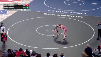 135 lbs Cons. Round 1 - Gabby Werdel, Miller/Highmore-Harrold vs Zoey Donovan, Chamberlain