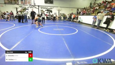 130 lbs Rr Rnd 3 - Jonathan Valadez, Dark Cloud Wrestling Club vs Mateo Valdez, Miami Takedown Club