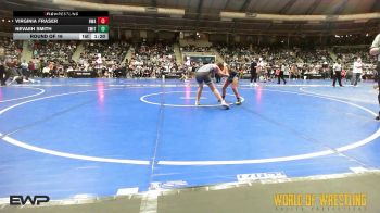 110 lbs Round Of 16 - Virginia Fraser, Roundtree Wrestling Academy vs Nevaeh Smith, Smith Wrestling Academy