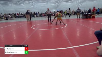128 lbs Round Of 16 - Jed Golob, York vs Dominic Stephens, Curwensville