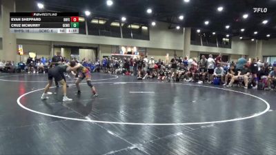 132 lbs Round 4 (6 Team) - Evan Sheppard, BHWC/Florida Supreme vs Cruz McMurry, Gulf Coast WC