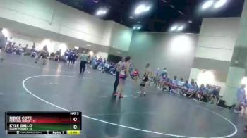 132 lbs Round 3 (16 Team) - Kyle Gallo, Funky Monkey vs Ridge Cote, Montana Senior