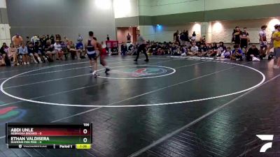 106 lbs Round 4 (6 Team) - Ethan Valdisera, Diamond Fish Pink vs Abdi Unle, Nebraska Broskis