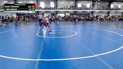 Elite 157 lbs Champ. Round 3 - Eric Kinkaid, Loras vs Brady Swenson, Augsburg College