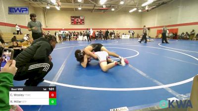 155 lbs Final - Corbin Wooley, Team Tulsa Wrestling Club vs Robert Miller, Tulsa Blue T Panthers