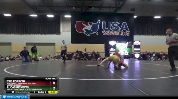 175 lbs 1st Place Match - Tad Forsyth, Southwest Timberwolves Kids Wrestling Club vs Lucas Ricketts, Union County High School Wrestling