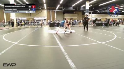 100 lbs Rr Rnd 3 - Kayleigh Strausbaugh, Spartan Mat Club vs Zuleyma Ruiz, NB Elite Wrestling Club