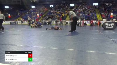 41 lbs Round Of 16 - Weston Siplivy, Forest Hills vs Axel Trindel, Shippensburg