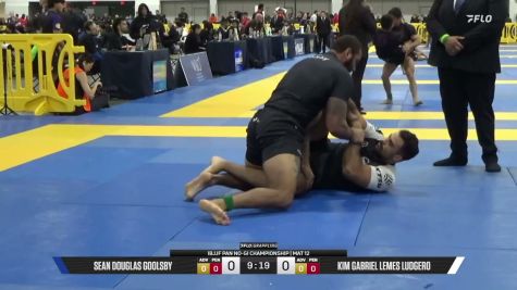 Kim Gabriel Lemes Ludgero vs Sean Douglas Goolsby 2026 Pan IBJJF Jiu-Jitsu No-Gi Championship