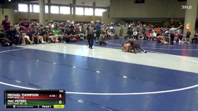 175 lbs Round 1 (32 Team) - Michael Thompson, Funky Boyz vs Mac Peters, Gulf Coast WC