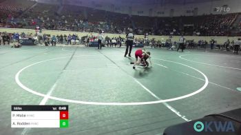 55 lbs Final - Parker Mabe, Hilldale Youth Wrestling Club vs Ayden Rodden, Hilldale Youth Wrestling Club