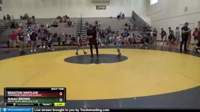 62 lbs Cons. Semi - Braxton Whitlow, Contenders Wrestling Academy vs ...