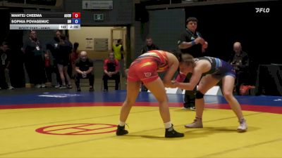 65kg Cons. Semi - Mantej Cheema, Akhara Of Champions WC vs Sophia Povagenuc, Dinos WC