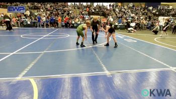 90 lbs Rr Rnd 2 - Cole Blankenship, Mustang Bronco Wrestling Club vs Andrew Myers, Husky Wrestling Club