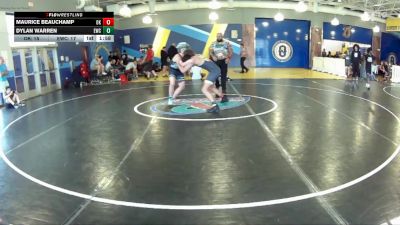 144 lbs Quarters & Wb (16 Team) - Maurice Beauchamp, OutKast WC vs Dylan Warren, Eagles WC